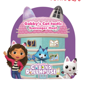 Tonieplay Gabby's Dollhouse: Gabby's Cat-tastic Scavenger Hunt Game & Controller