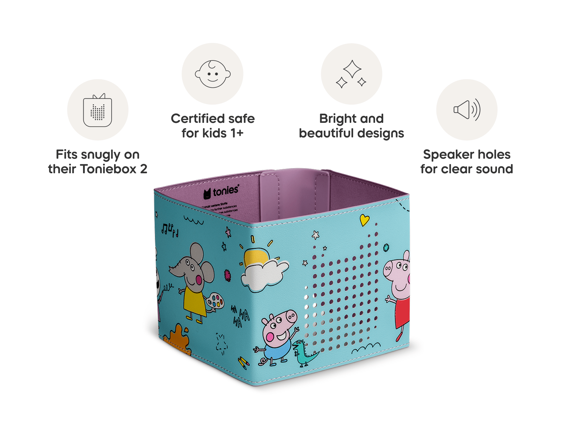 Toniebox 2 Sleeve: Peppa Pig - Image 4