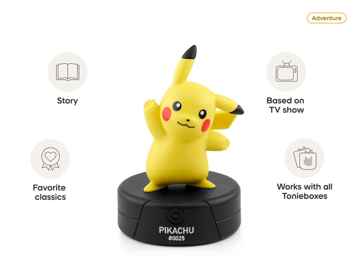 Pok??mon Pikachu Toniebox 2 Starter Set - Lightning Yellow - Image 7
