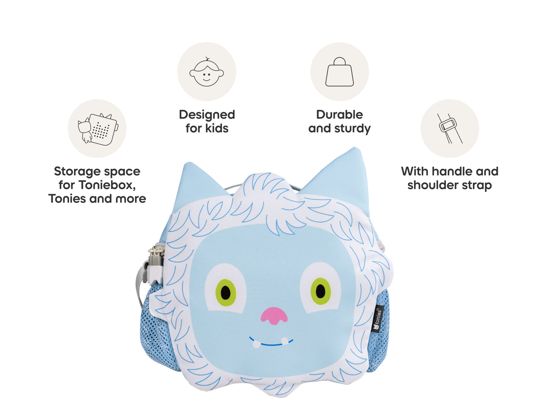 Character Bag for Toniebox - Yeti - Image 4